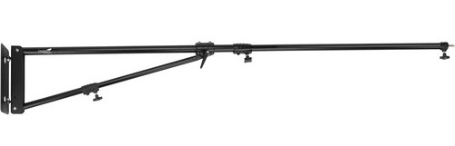 Fully extended boom arm.